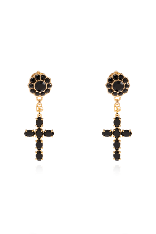 Dolce & Gabbana Clip-on earrings with charms