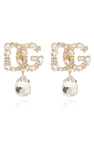 Dolce & Gabbana Crystal clip-on earrings
