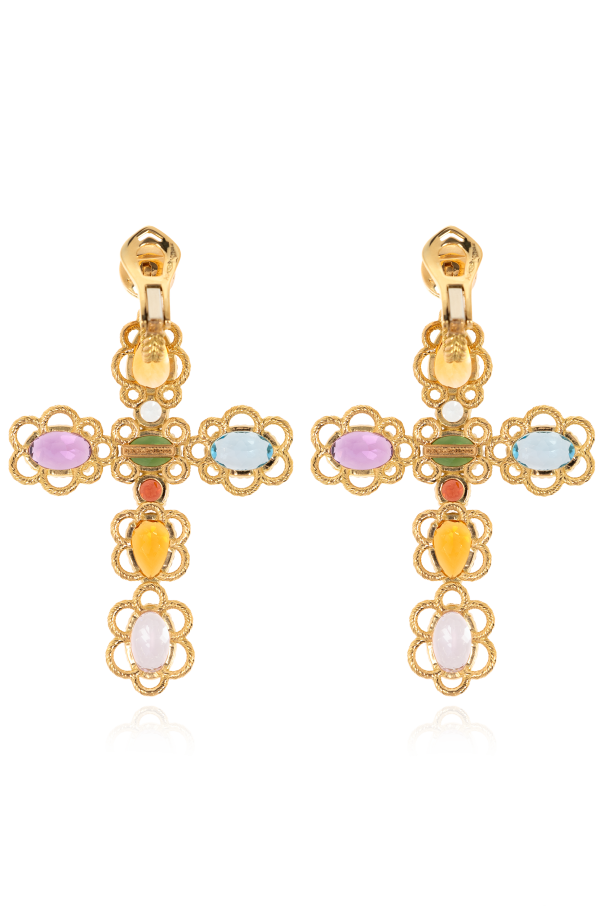 Dolce & Gabbana Clips with gemstones