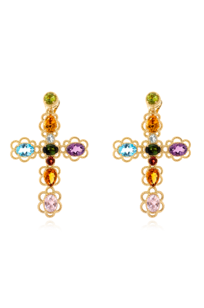 Clips with gemstones