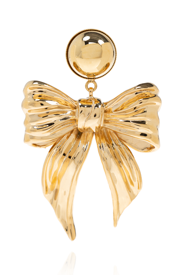 Dolce & Gabbana Bow-shaped clip-on earrings