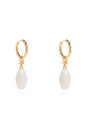 Single earring with pendant