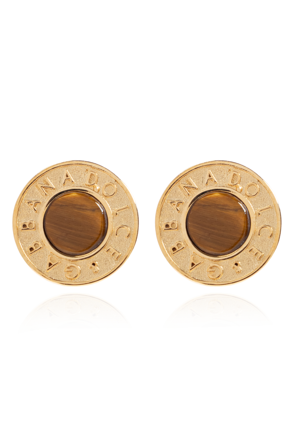 Earrings with logo od Dolce & Gabbana