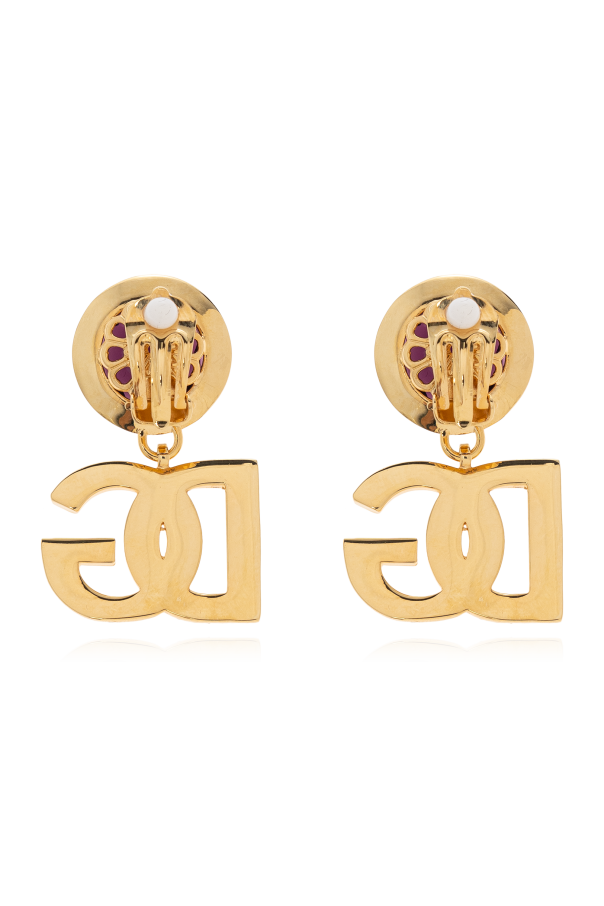 Dolce & Gabbana Clips con cristal brillante