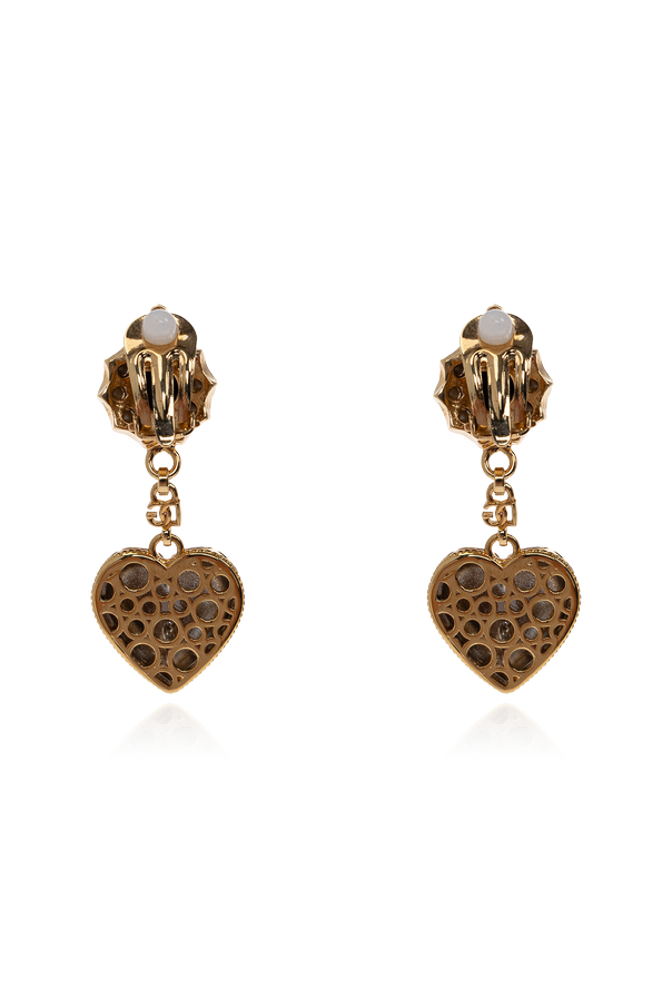 Dolce & Gabbana Cercei cu prindere cu clemă "Sacro Cuore"