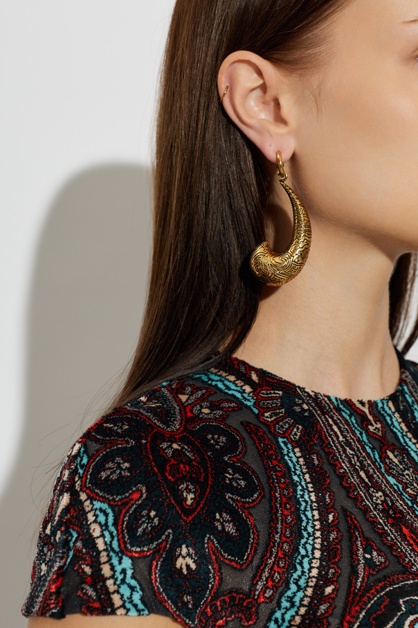 Etro Brass earrings