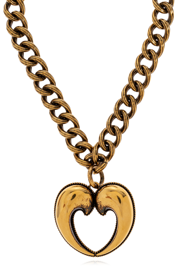 Short necklace with heart-shaped pendant, zdjęcie 1 Short necklace with heart-shaped pendant od Etro