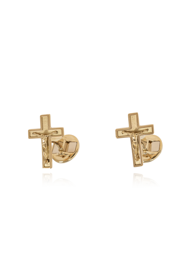 Dolce & Gabbana Gold Cufflinks