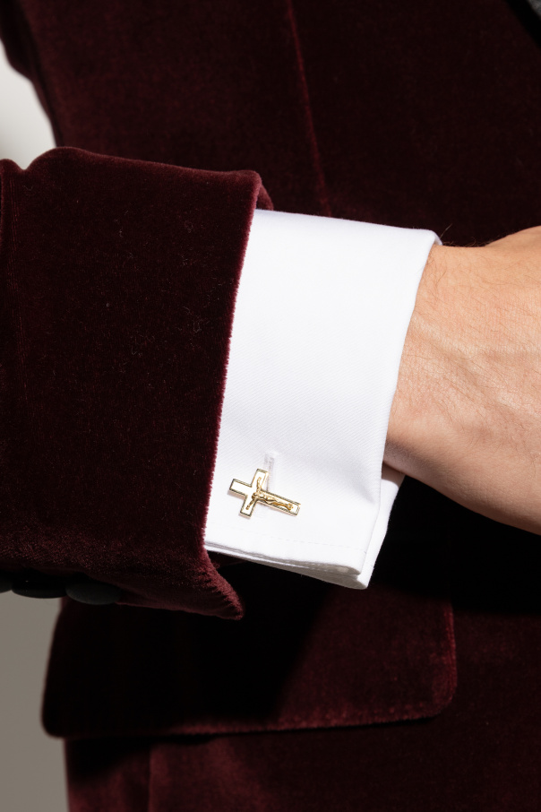 Dolce & Gabbana Gold Cufflinks