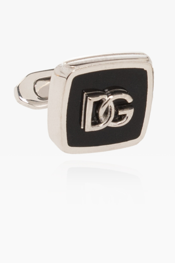 Dolce quilted & Gabbana Brass cufflinks