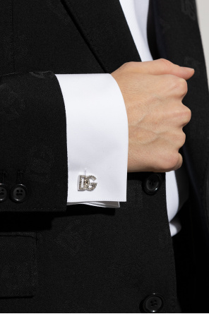 Crystal cufflinks od dolce gabbana tailored tapered trousers item