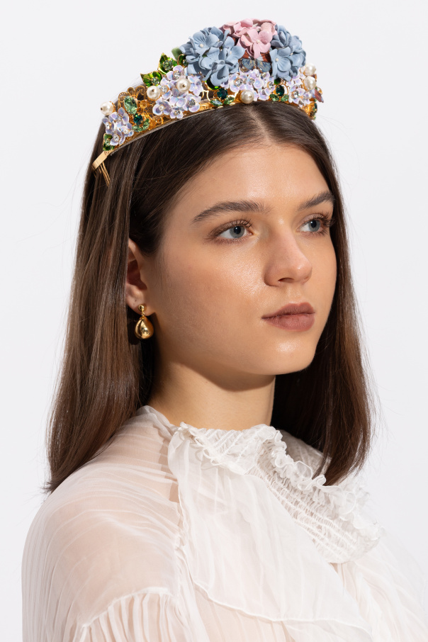 Dolce & Gabbana Tiara with appliqués