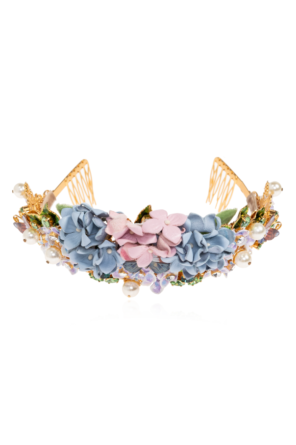 Dolce & Gabbana Tiara with appliqués