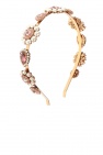 Dolce & Gabbana GOLD Embellished headband