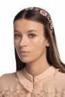 Dolce & Gabbana GOLD Embellished headband