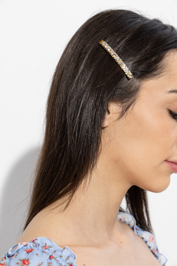 Dolce & Gabbana Hair clip with shimmering crystals