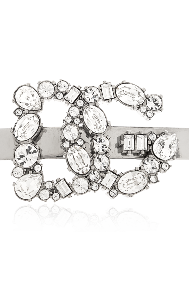 Dolce & Gabbana Haarspange mit schimmernden Kristallen