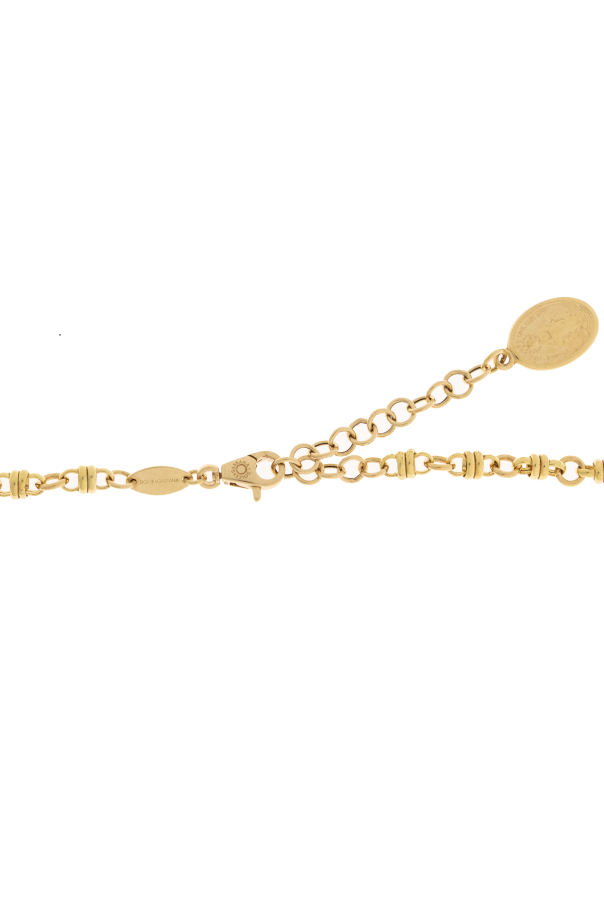 Dolce & Gabbana Halskette mit religiösem Motiv