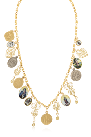 Necklace with a religious motif