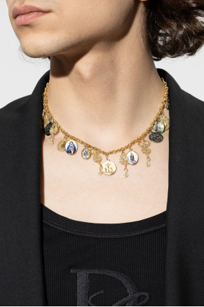 Dolce & Gabbana Colar com motivo religioso