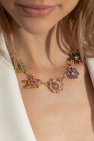 Dolce & Gabbana MULTICOLOUR Gold Necklace with Gemstones