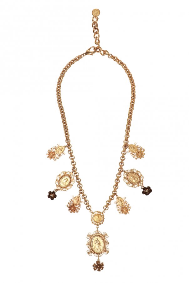 Dolce & Gabbana Religious motif necklace