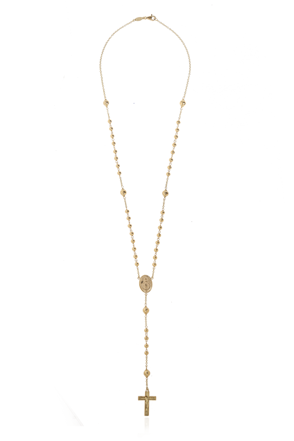 Dolce & Gabbana Melt Sneakers Rosary Necklace