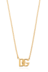 Dolce & Gabbana Brass necklace with logo