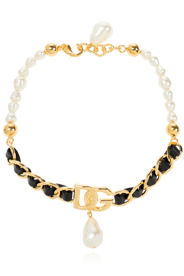 Dolce & Gabbana Faux pearl choker