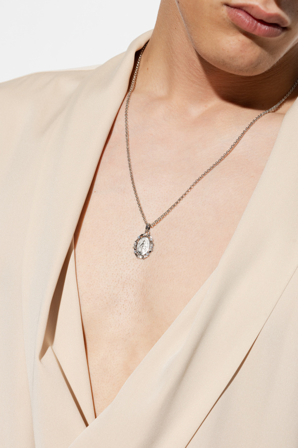 Dolce glass & Gabbana Brass necklace