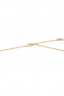 Dolce & Gabbana Kids logo-waistband straight-leg jeans Brass necklace