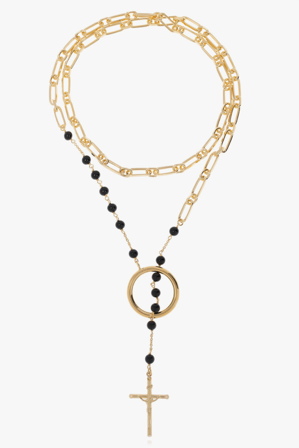 dolce Inox & Gabbana Necklace with religious motif