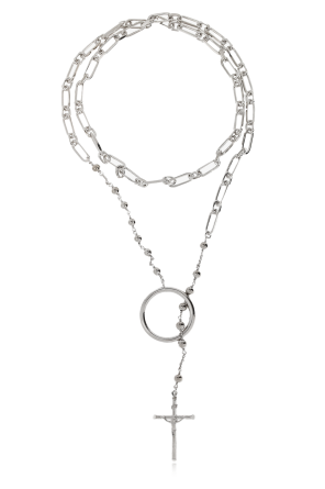 Necklace with religious motif