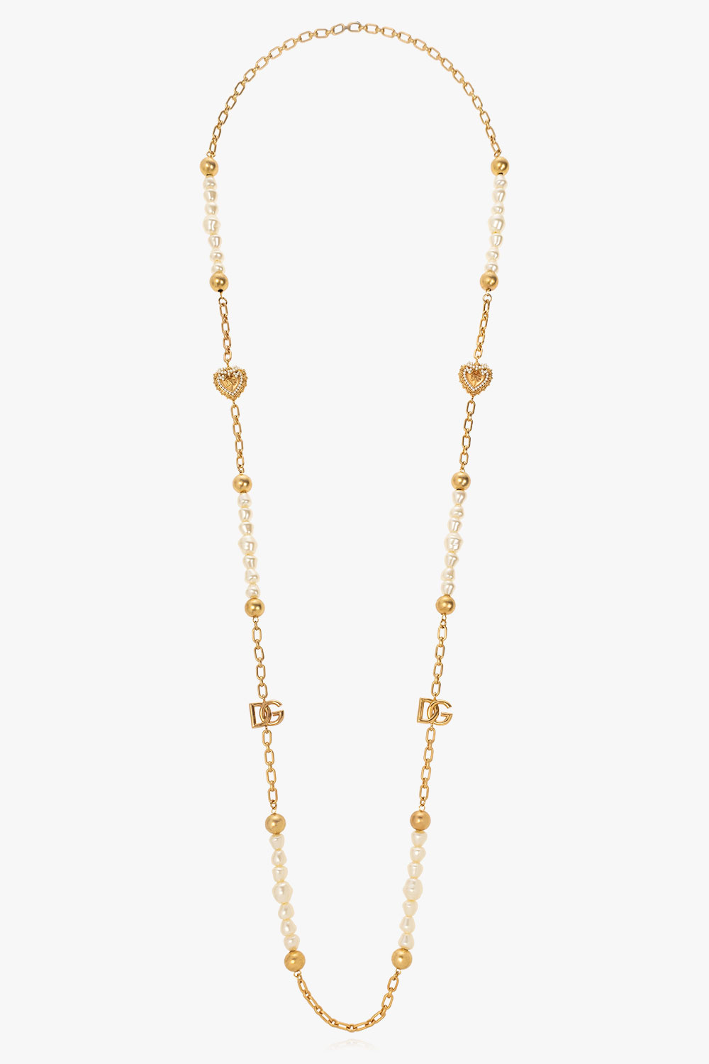 Rucksäcke von Dolce & Gabbana Necklace with glass pearls