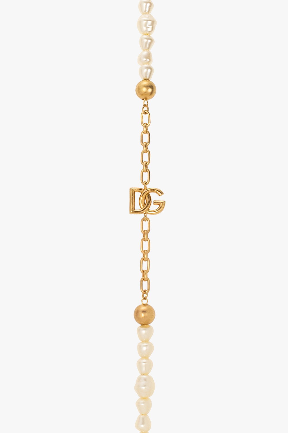 Rucksäcke von Dolce & Gabbana Necklace with glass pearls