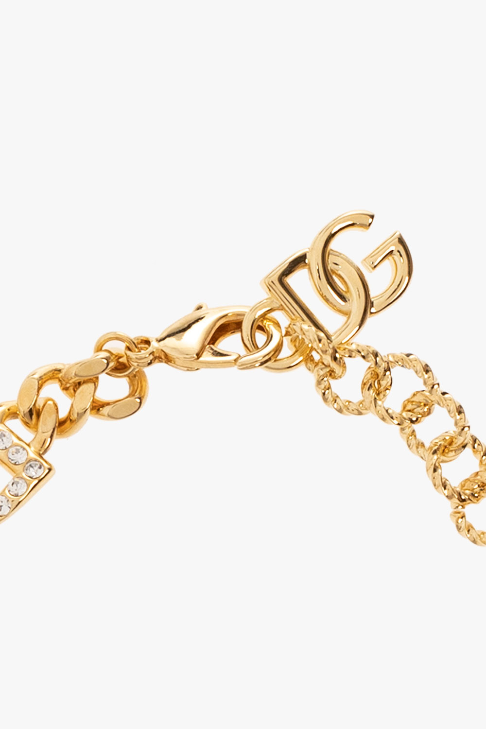 dolce GABBANA & Gabbana Brass choker with logo