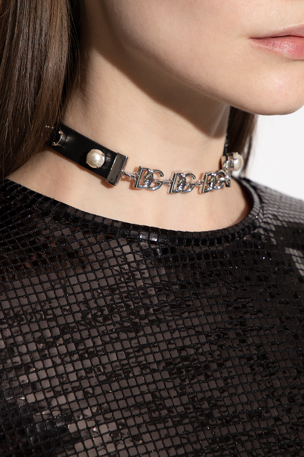 dolce iPhone & Gabbana Choker with logo