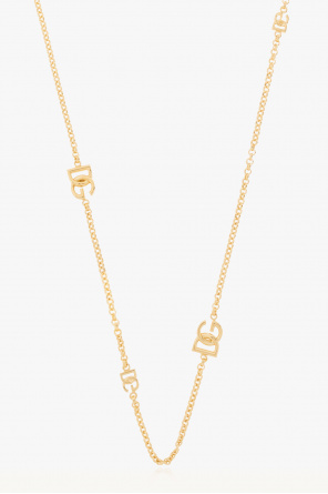 Brass necklace with logo od Dolce & Gabbana