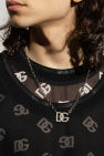 Dolce & Gabbana SILVER Necklace with logo