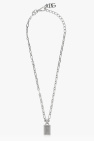 Dolce & Gabbana SILVER Necklace with logo