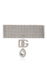Dolce & Gabbana SILVER Crystal choker