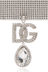 Dolce & Gabbana SILVER Crystal choker