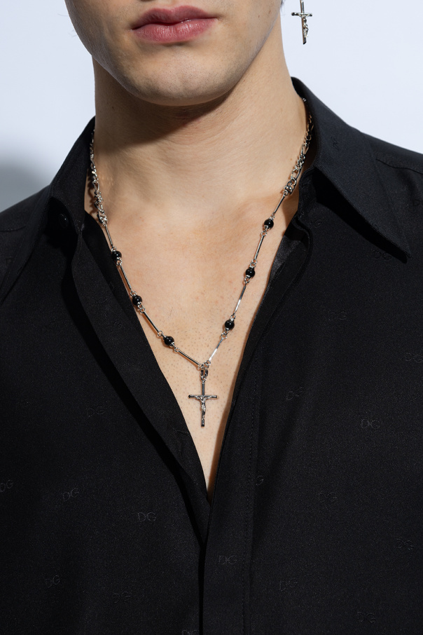 Dolce & Gabbana Necklace with religious motif