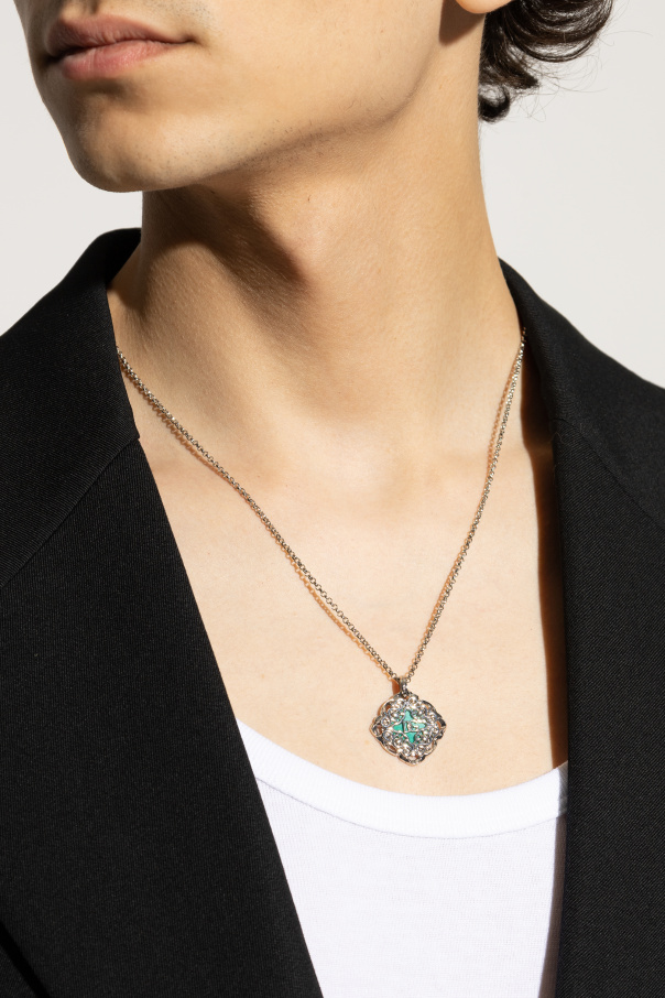 Dolce & Gabbana Necklace with logo pendant