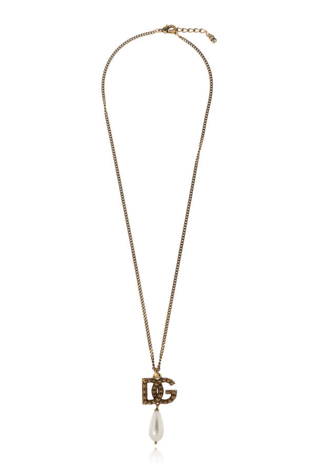 Dolce & Gabbana Necklace with logo-shaped pendant