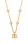 Dolce & Gabbana GOLD Necklace with Pearls