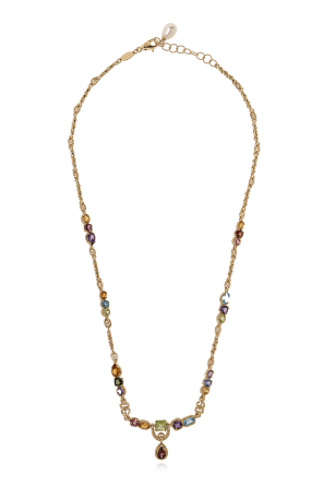 Necklace with gemstones