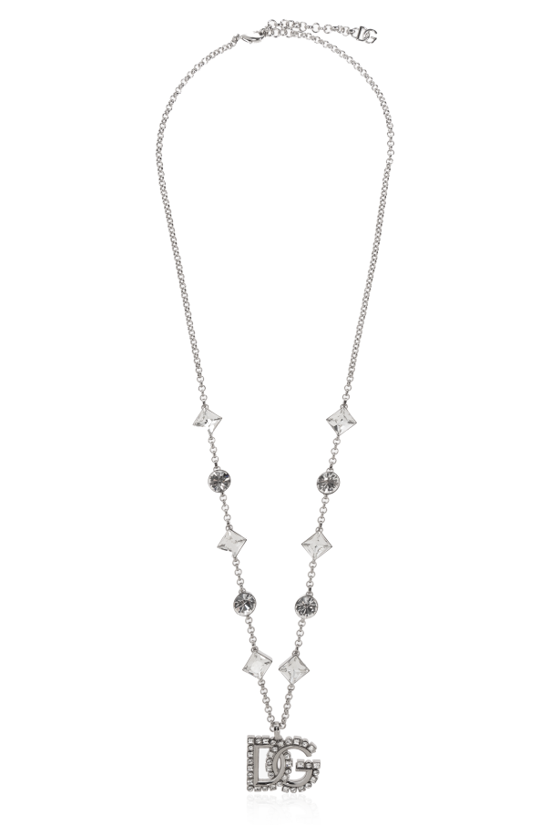 Dolce & Gabbana Collar con cristales brillantes