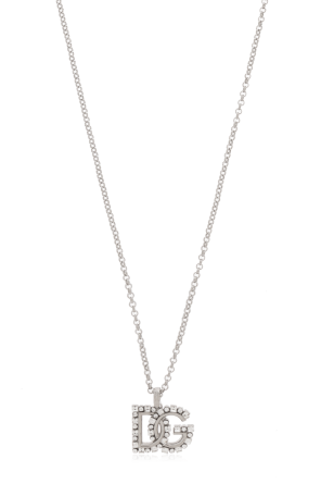 Collar con colgante en forma de logo