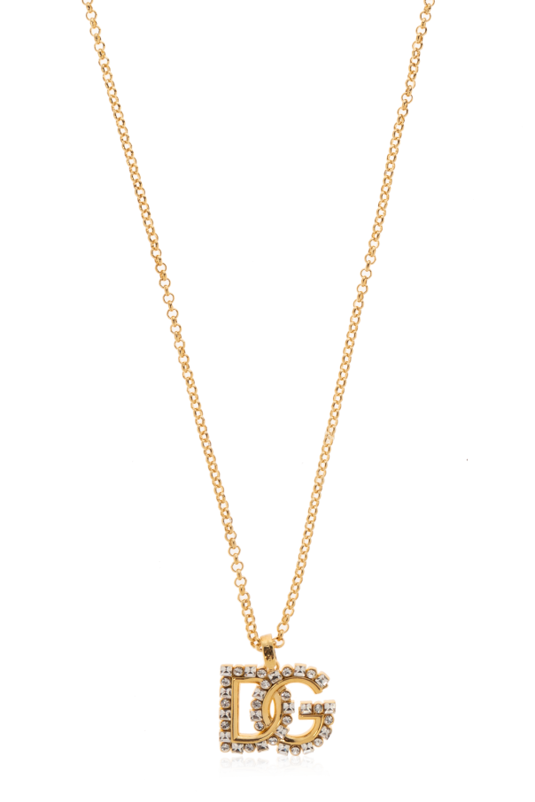 Dolce & Gabbana Necklace with logo-shaped pendant